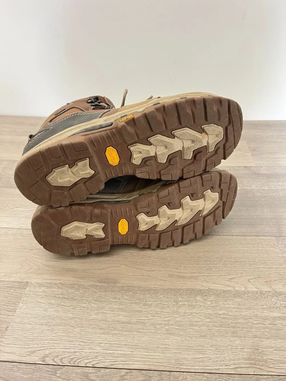 Danner Work Boots Gore Tex Composite Toe Vicious 4.5 Tan Brown Men's Size 9.5 D